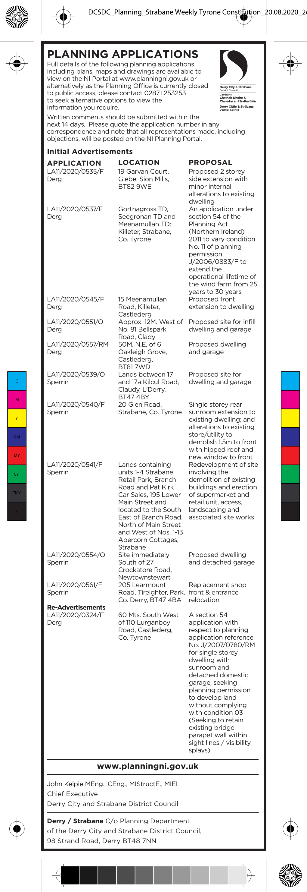 Planning Applications