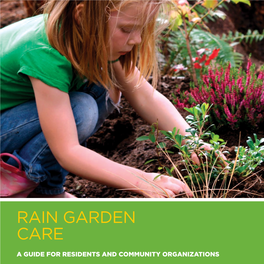 Rain Garden Care Guide