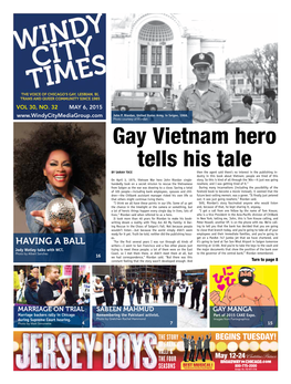 Gay Vietnam Hero Tells His Tale