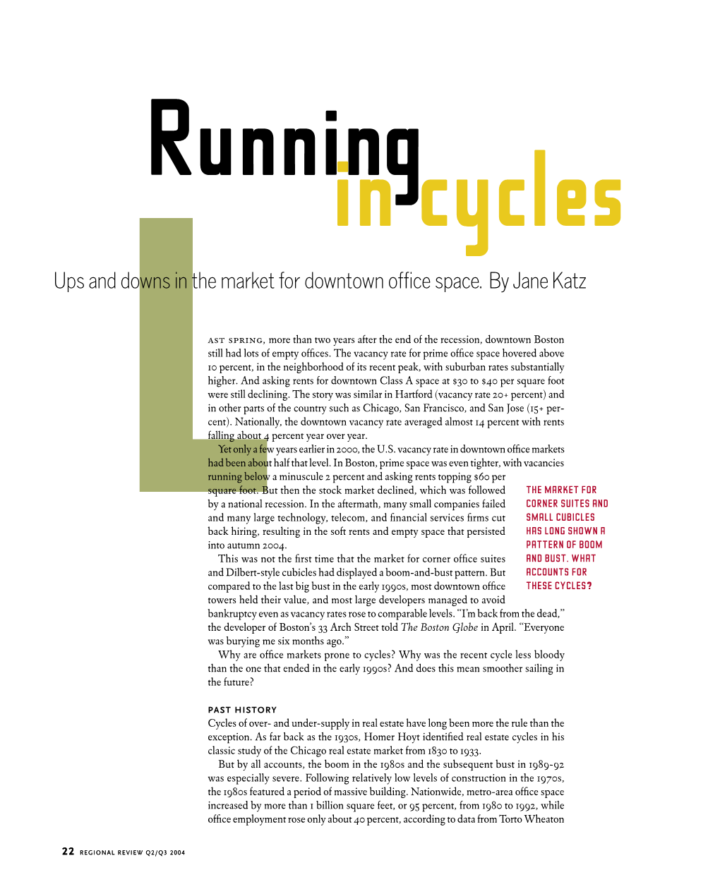Running in Cycles