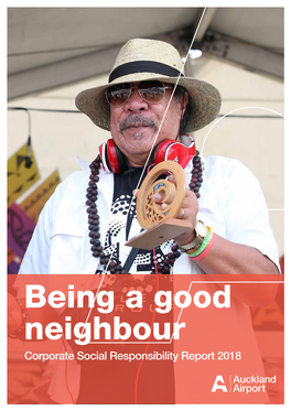 Being a Good Neighbour Corporate Social Responsibility Report 2018