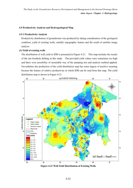 4.5 Productivity Analysis and Hydrogeological Map 4.5.1