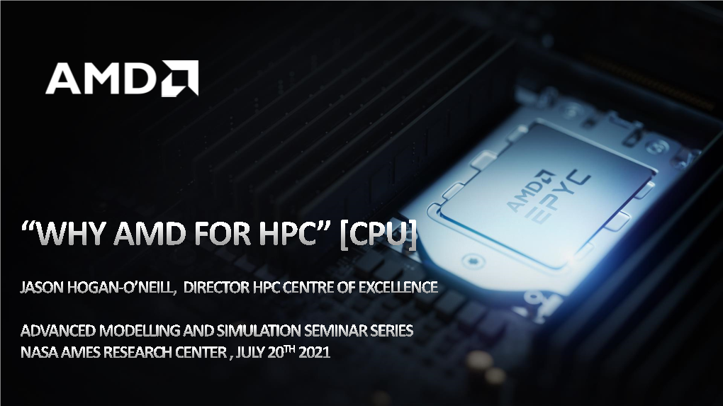 AMD EPYC™ 7003 Cpus “ZEN 3” Cores 3Rd Generation EPYC