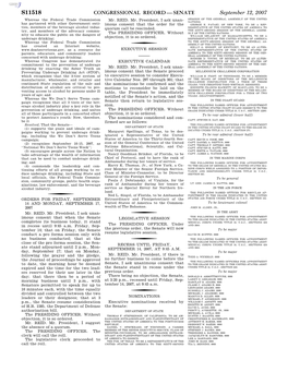 Congressional Record—Senate S11518