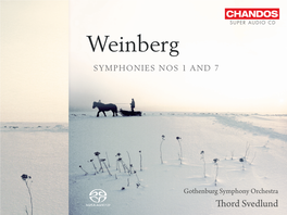 Weinberg Symphonies Nos 1 and 7