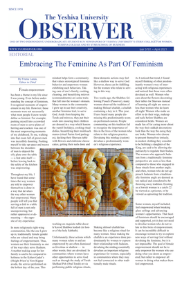 Embracing the Feminine As Part of Feminism