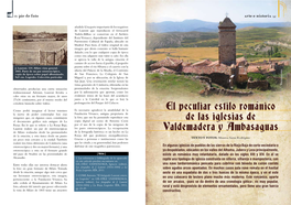 El Peculiar Estilo Romanico De Las Iglesias De Valdemadera Y