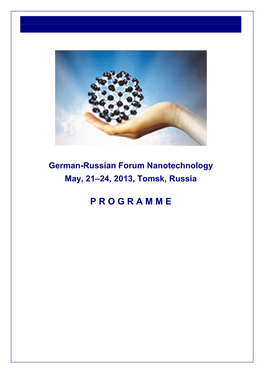German-Russian Forum Biotechnology