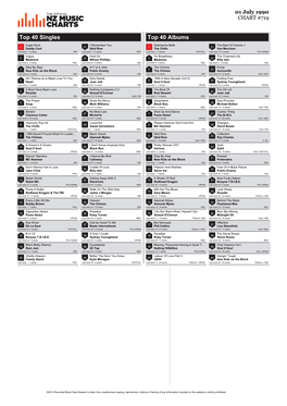 Top 40 Singles Top 40 Albums