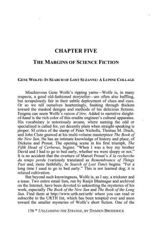 Chapter Five: the Margins of Science Fiction: Gene Wolfe