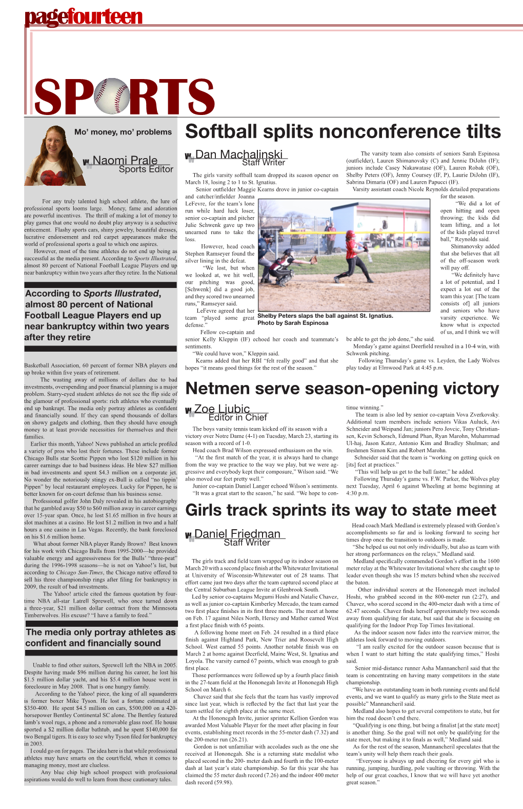 Pages 14-16 Sports