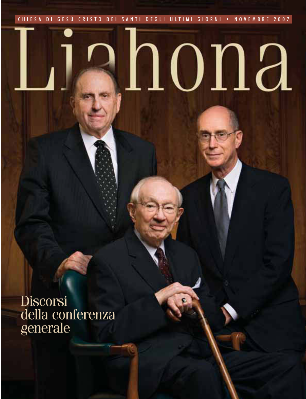 Novembre 2007 Liahona