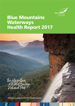2017 Blue Mountains Waterways Health Report