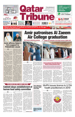 Amir Patronises Al Zaeem Air College Graduation