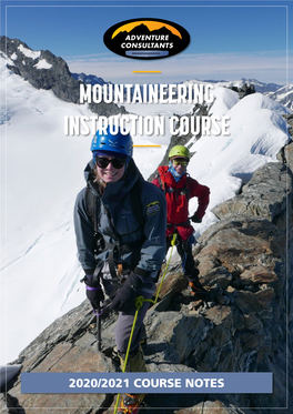 Mountaineering Instruction Course