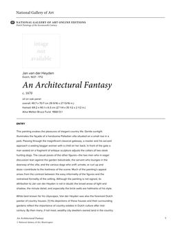 An Architectural Fantasy C