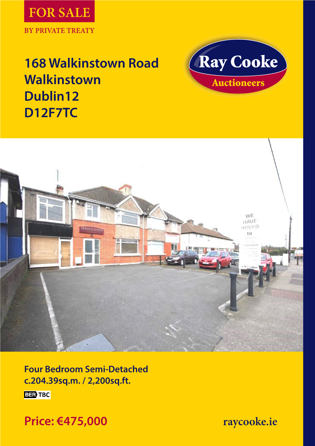 168 Walkinstown Road Walkinstown Dublin12 D12F7TC