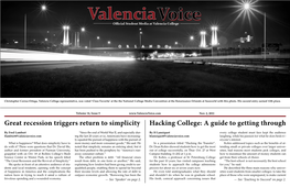 Great Recession Triggers Return to Simplicity Hacking College: a Guide to Getting Through