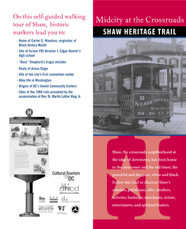 Midcity at the Crossroads: Shaw Heritage Trail