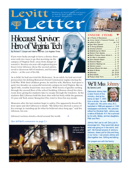 Levitt Letter, June 2007