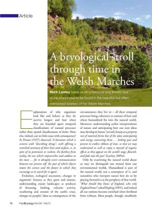 A Bryological Stroll Through Time in the Welsh Marches