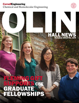 Fleming Gift Supportscbe Graduate Fellowships