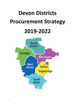 Devon Districts Procurement Strategy 2019-2022