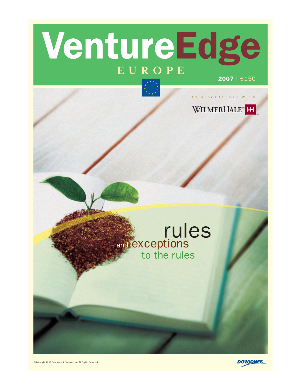 Ventureedge EUROPE 2007 | € 150