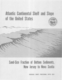 Atlantic Continental Shelf and Slope of the United States