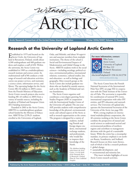 Arctic Centre Insert