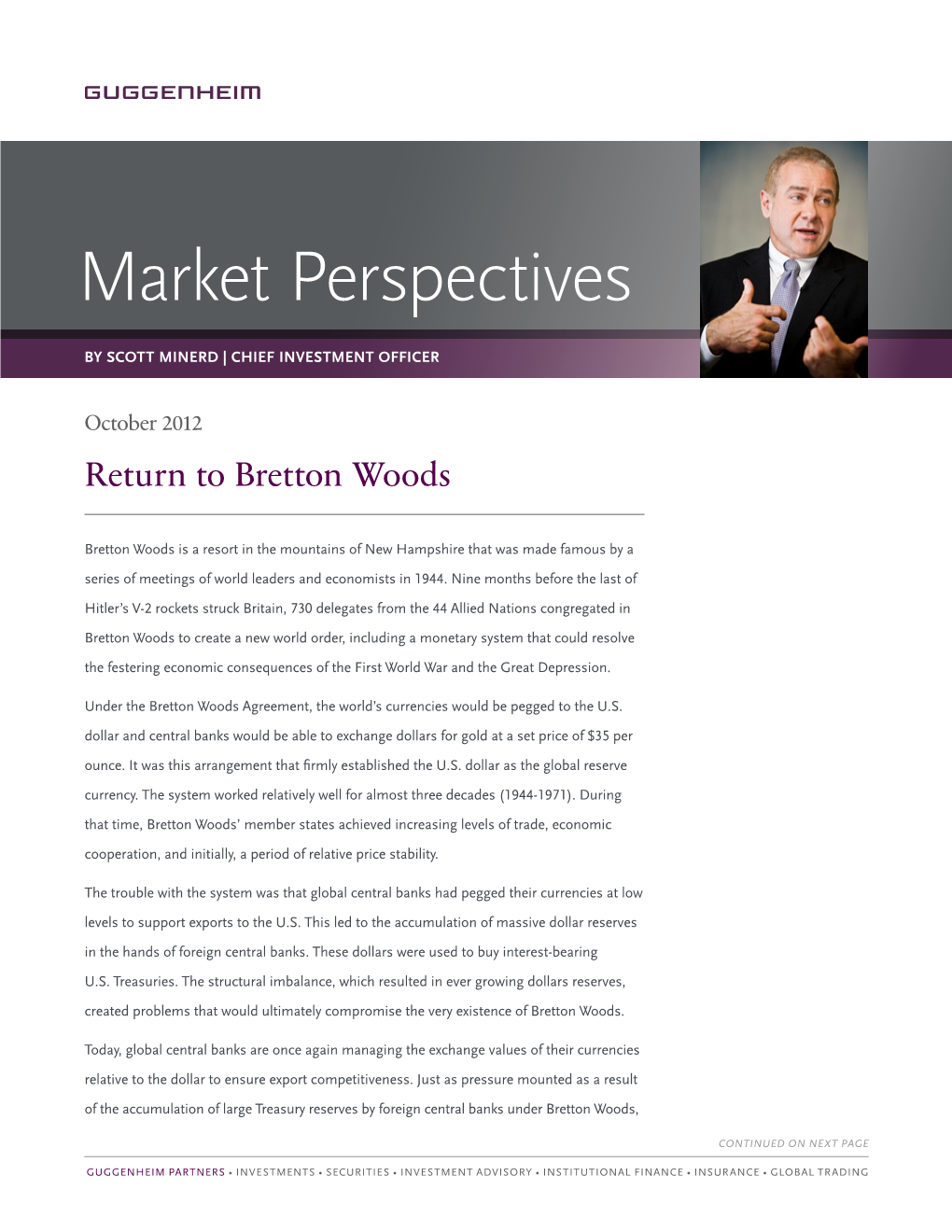 Market Perspectives