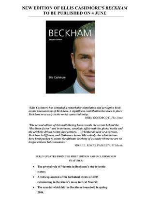 Beckham Biography