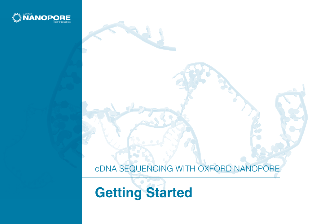 Cdna SEQUENCING with OXFORD NANOPORE