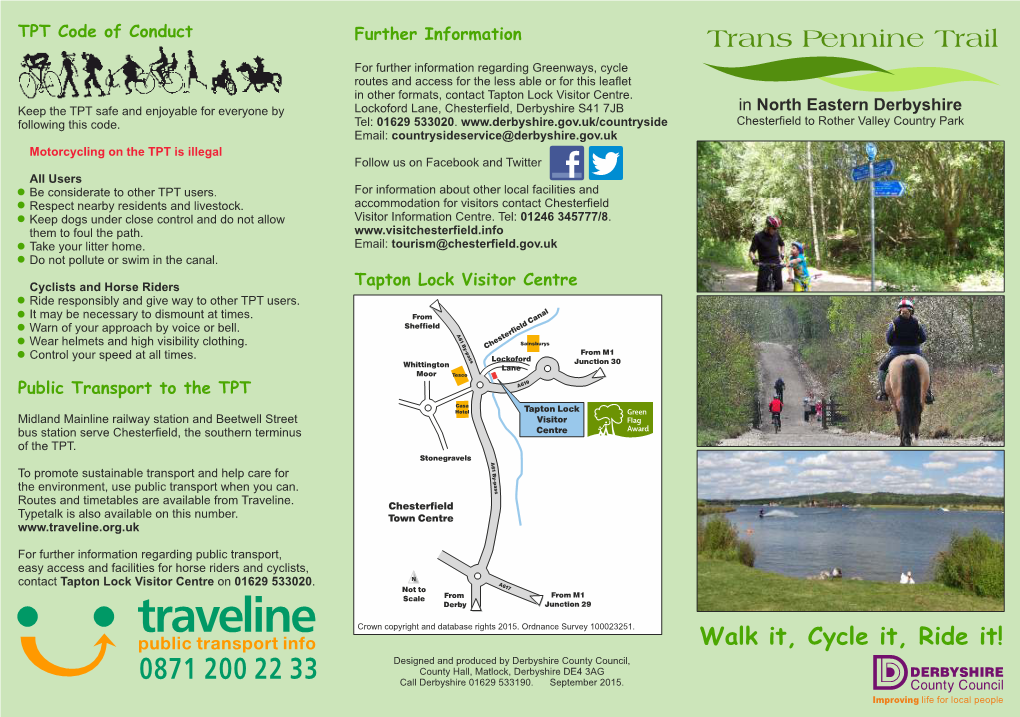 Trans Pennine Trail Pennine Trans the of Friends