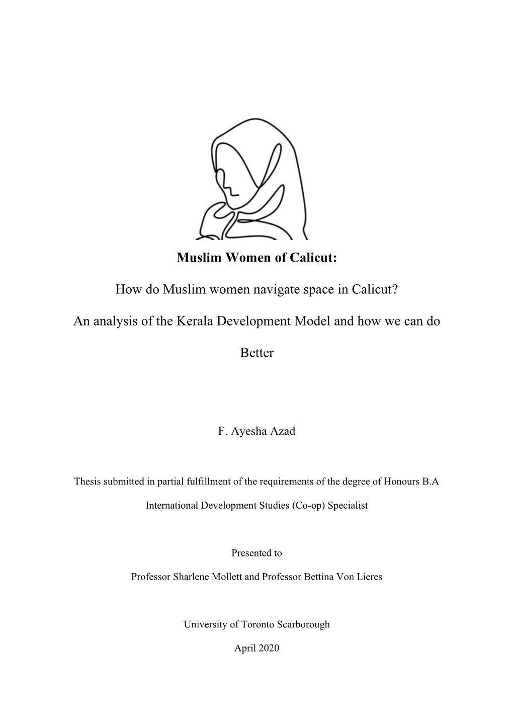 Muslim Women of Calicut