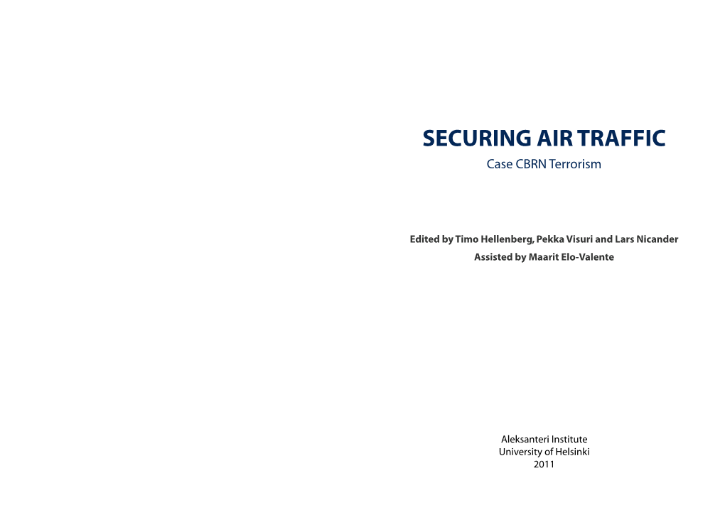 SECURING AIR TRAFFIC Case CBRN Terrorism