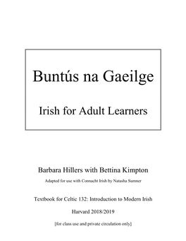 Buntús Na Gaeilge