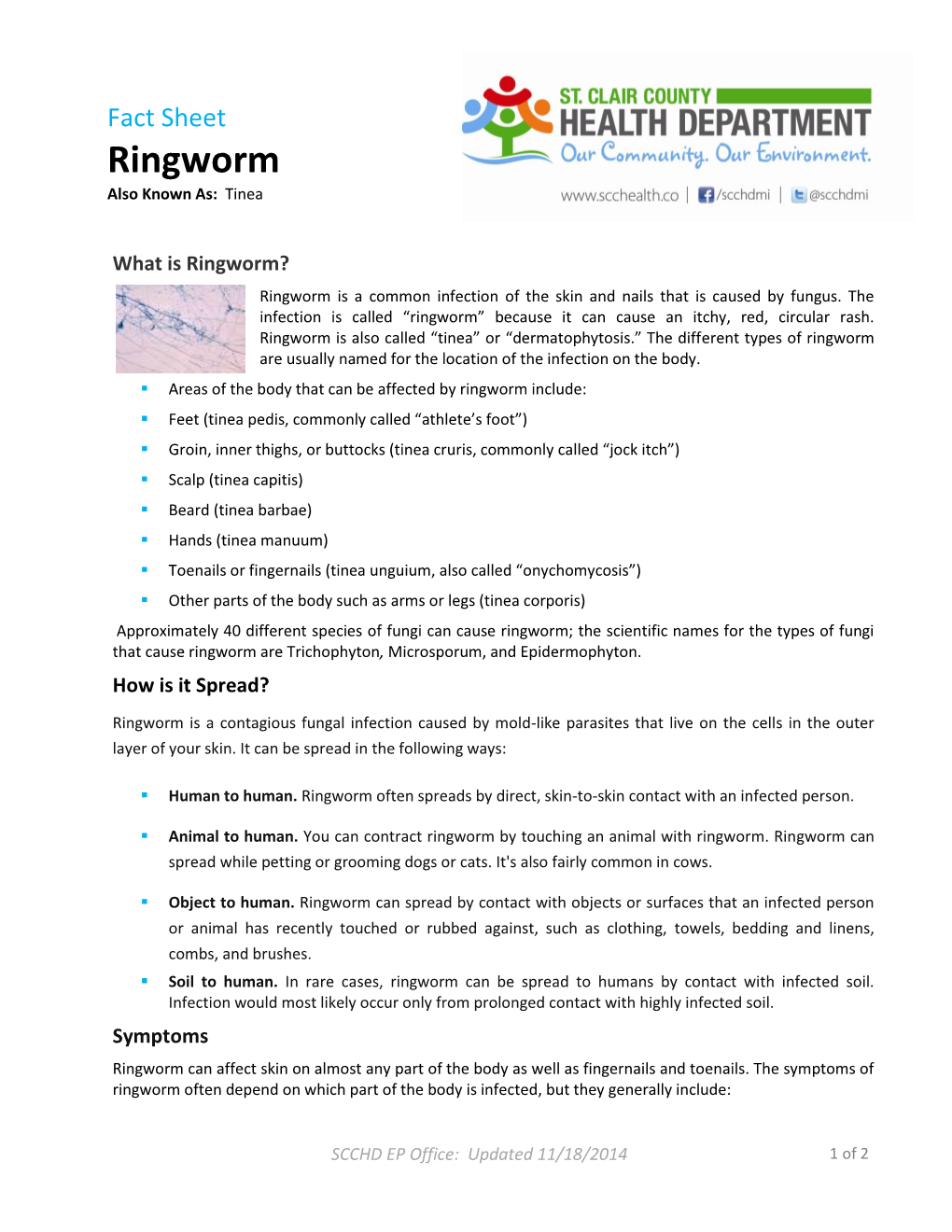 Ringworm Also Known As Tinea Docslib 5754