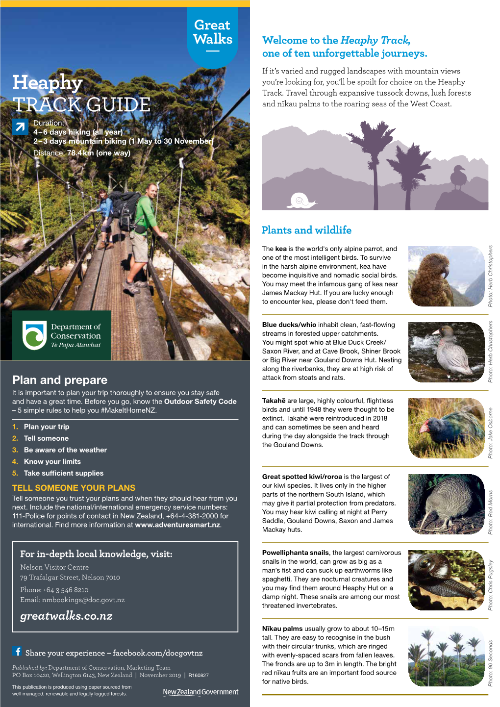 Heaphy Track Walking Guide