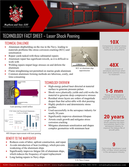 Laser Peening Fact Sheet