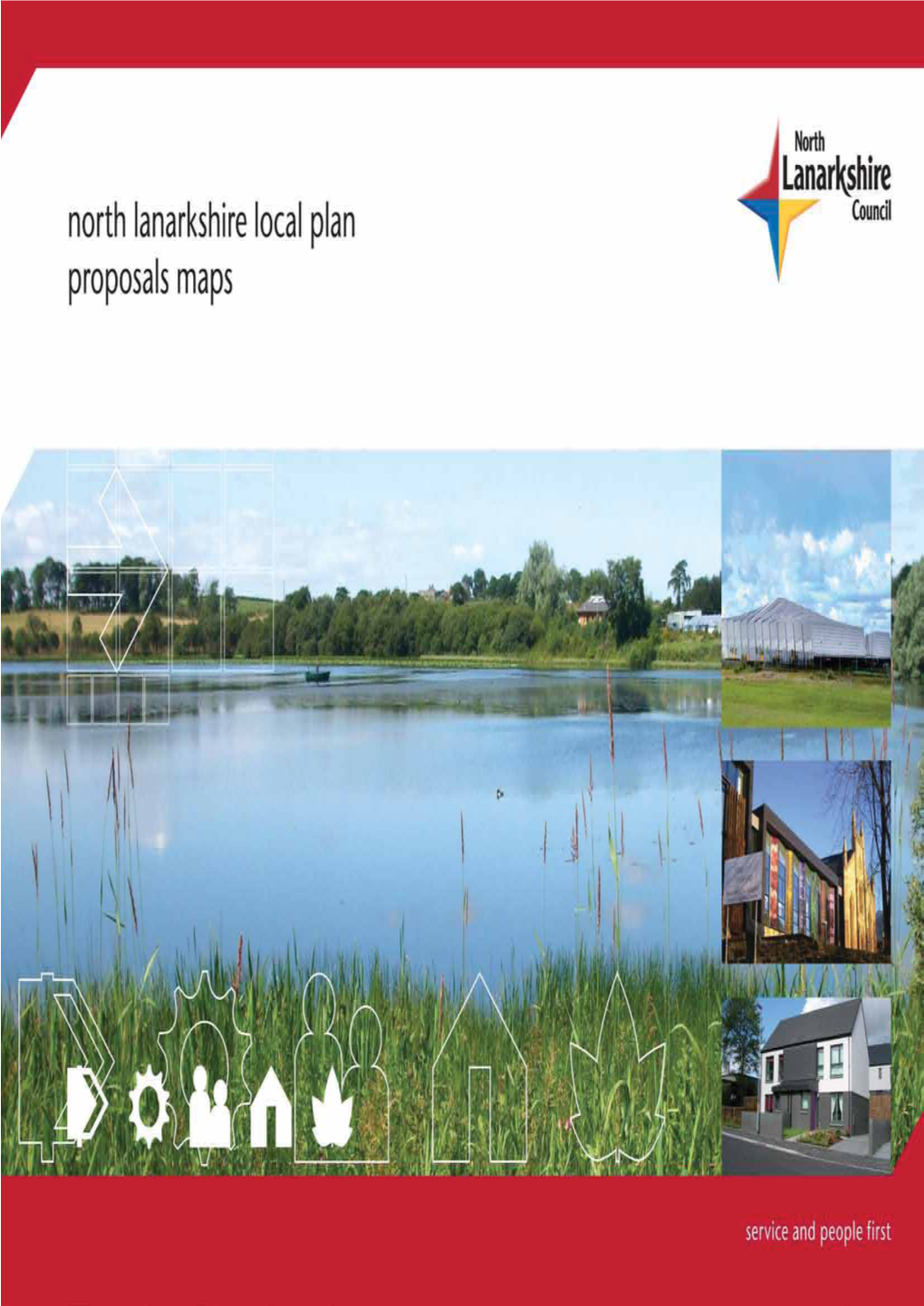 NLLDP 2012 Proposals Map Bellshill Motherwell Wishaw Shotts