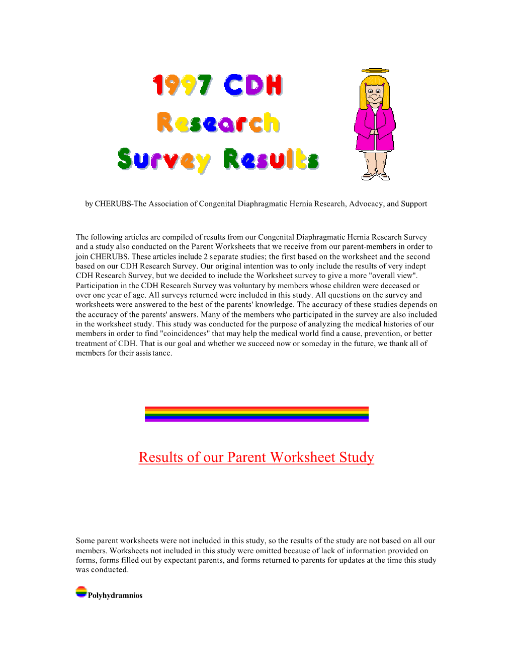 Results of Our Parent Worksheet Study