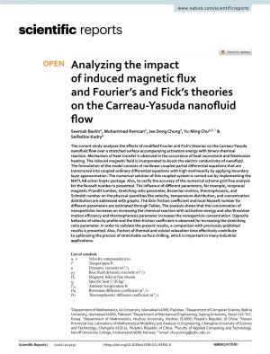 Analyzing the Impact of Induced Magnetic Flux and Fourier's