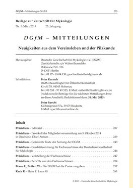 Dgfm-Mitteilungen-2015-1.Pdf 2,84 MB