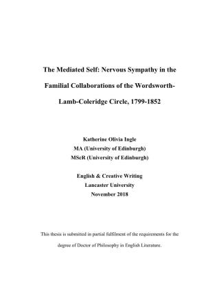 Nervous Sympathy in the Familial Collaborations of the Wordsworth