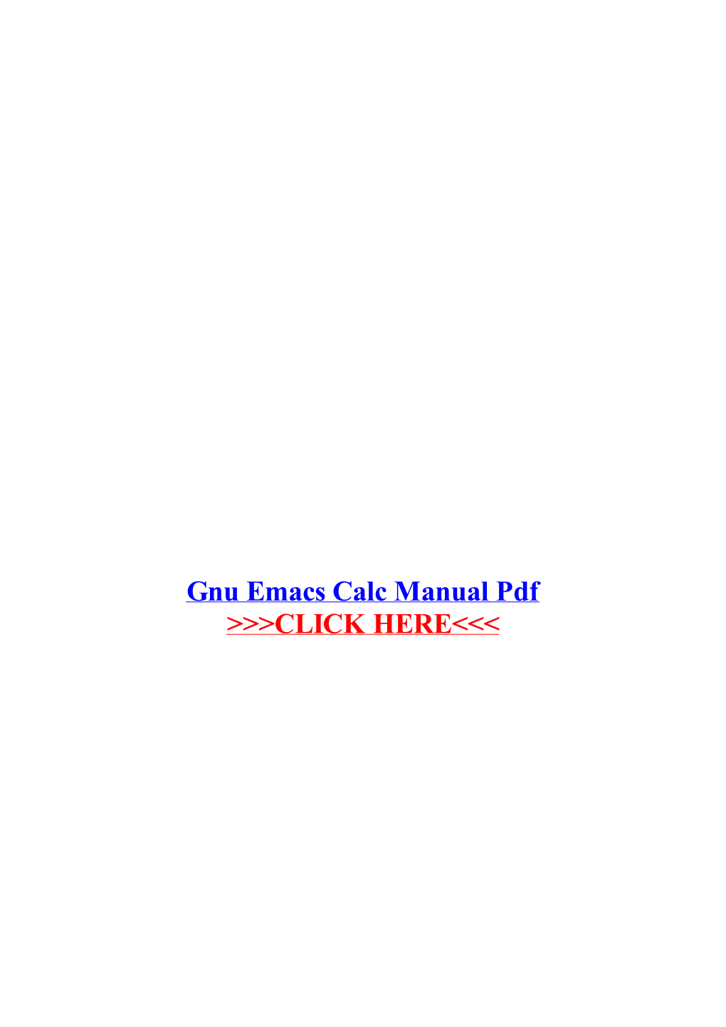Gnu Emacs Calc Manual Pdf.Pdf