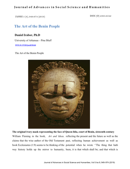 The Art of the Benin People