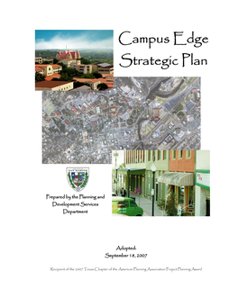 Campus Edge Strategic Plan