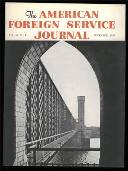 The Foreign Service Journal, November 1939