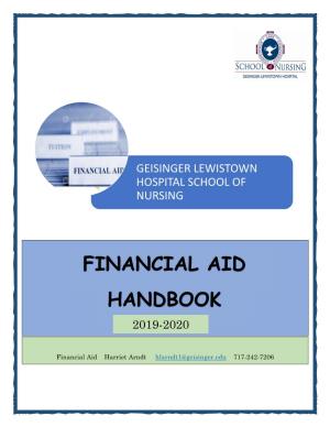 New Financial Aid Handbook